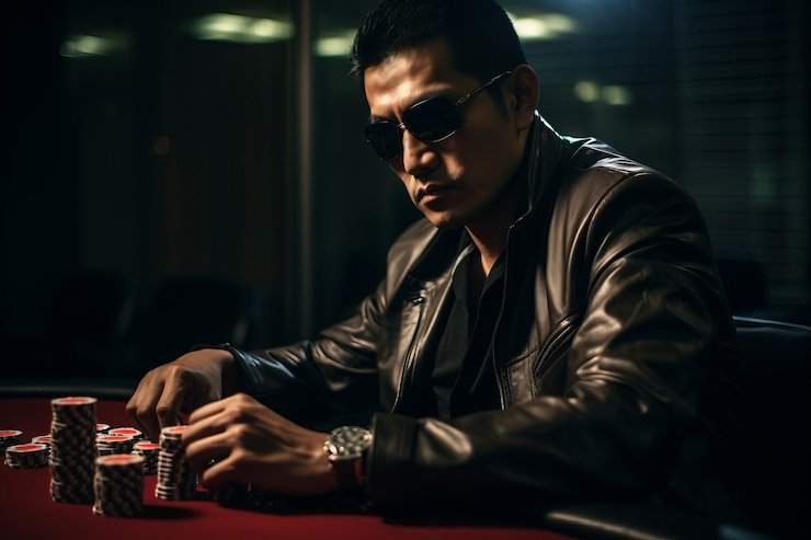 Dealer di studio live European Roulette memasang bola di roda bandartoto666